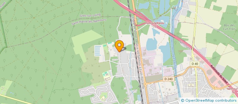 localisation de l'entreprise MADAME ANNE-LISE SAPIN  SAINT-PIERRE-LES-NEMOURS