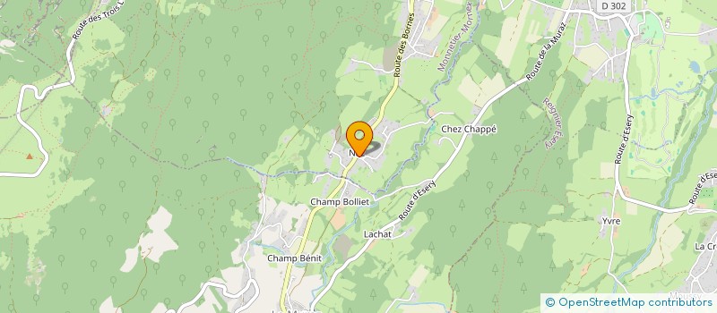 localisation de l'entreprise MADAME ANNE-LISE SOLANILLA  MONNETIER-MORNEX