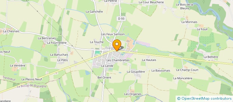 localisation de l'entreprise MADAME ANNE-LISE STAIGRE  TRESBUF