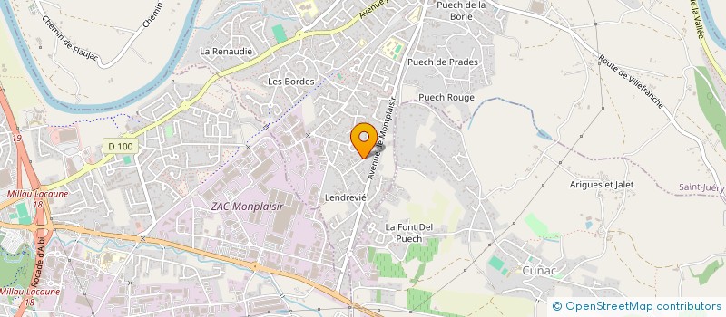 localisation de l'entreprise MADAME ANNE LISE TASTAYRE  ANDOUQUE