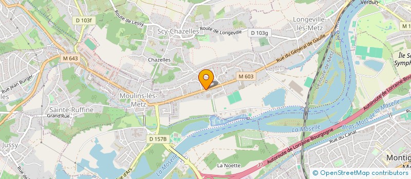 localisation de l'entreprise MADAME ANNE LITHFOUS  SCY-CHAZELLES