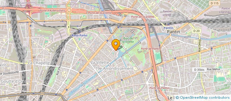 localisation de l'entreprise MADAME ANNE LOAREC  PARIS