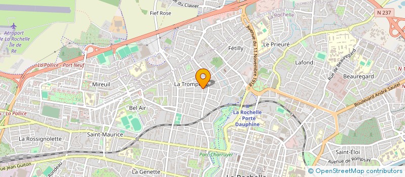 localisation de l'entreprise MADAME ANNE LOCQUEN  LA ROCHELLE