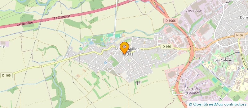 localisation de l'entreprise MADAME ANNE LOEFFEL  BITSCHWILLER-LES-THANN