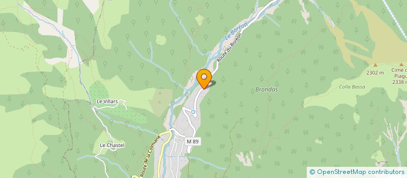 localisation de l'entreprise MADAME ANNE LOGGHE  SAINT-MARTIN-VESUBIE