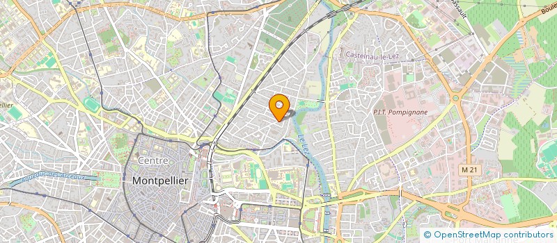 localisation de l'entreprise MADAME ANNE LORIMER  MONTPELLIER