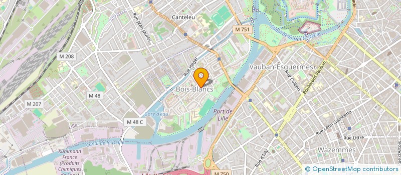 localisation de l'entreprise MADAME ANNE LOSSY à LILLE