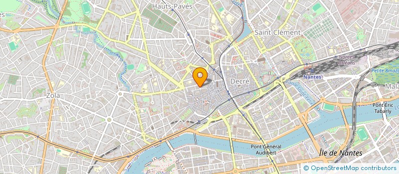 localisation de l'entreprise MADAME ANNE-LOUISE GEFFROY  NANTES