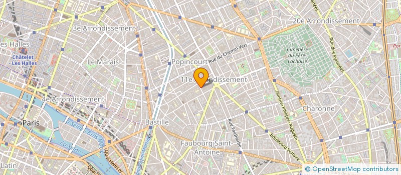 localisation de l'entreprise MADAME ANNE-LOUISE KAROUBI à PARIS