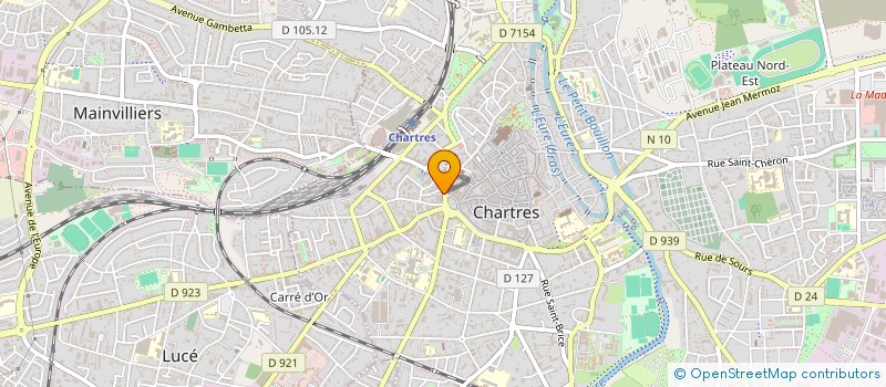 localisation de l'entreprise MADAME ANNE LOUVEL à CHARTRES