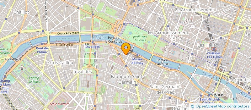 localisation de l'entreprise MADAME ANNE LOUVRIER à PARIS