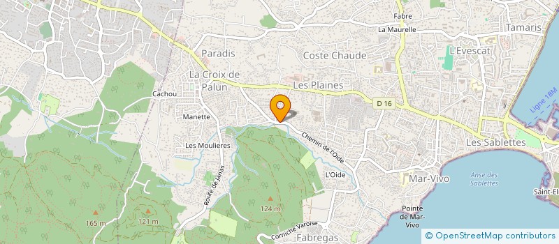 localisation de l'entreprise MADAME ANNE LOYNET à LA SEYNE-SUR-MER