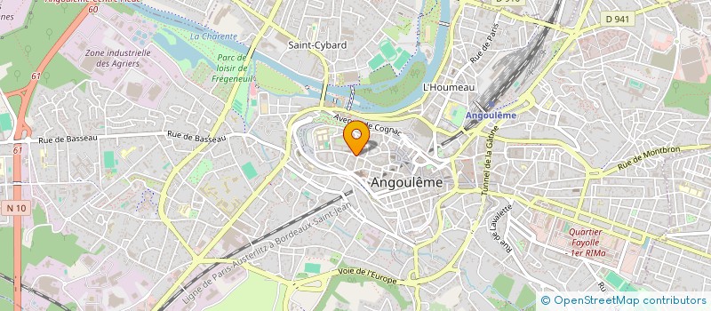 localisation de l'entreprise MADAME ANNE LUCAS à ANGOULEME