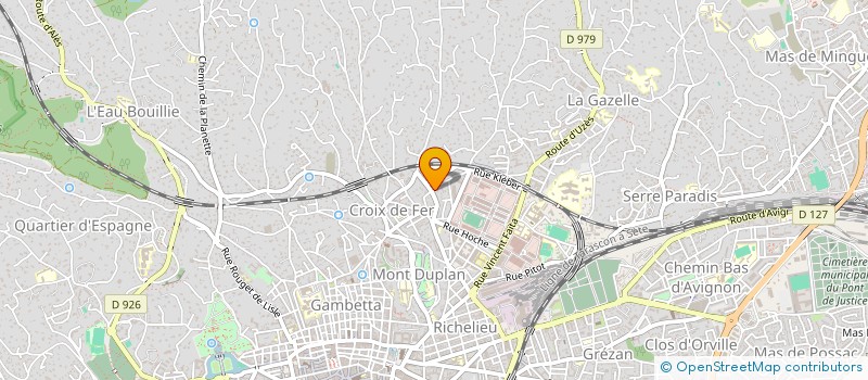 localisation de l'entreprise MADAME ANNE LUGAGNE  NIMES