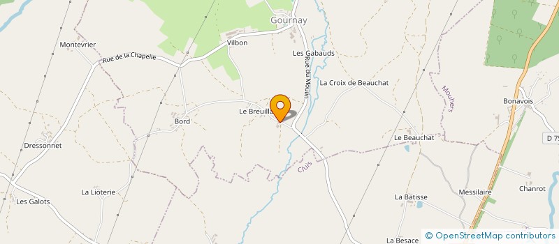 localisation de l'entreprise MADAME ANNE LYSE GERBAULT à GOURNAY