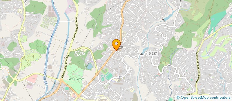 localisation de l'entreprise MADAME ANNE-LYSE MAURO à FREJUS