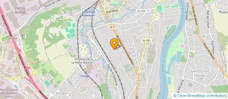 localisation de l'entreprise MADAME ANNE-LYSE SOLER à CORBEIL-ESSONNES