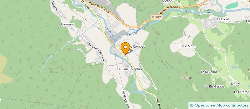 localisation de l'entreprise MADAME ANNE LYSE VALLET  MARIGNIER