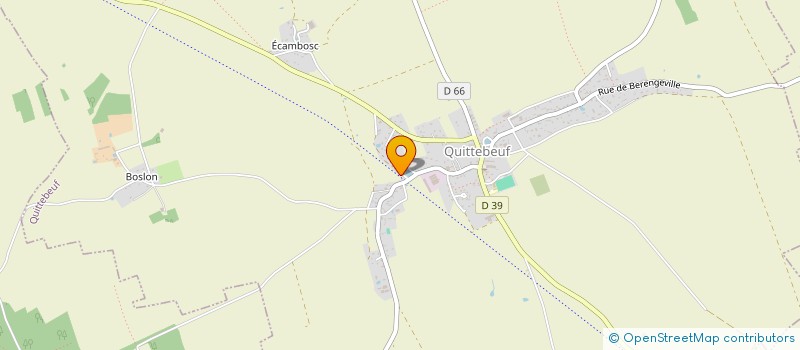 localisation de l'entreprise MADAME ANNE-LYSE VINCENT  QUITTEBEUF