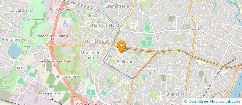 localisation de l'entreprise MADAME ANNE-M LAMOUR  NANTES