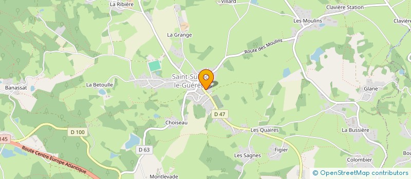 localisation de l'entreprise MADAME ANNE MABIT à SAINT-SULPICE-LE-GUERETOIS