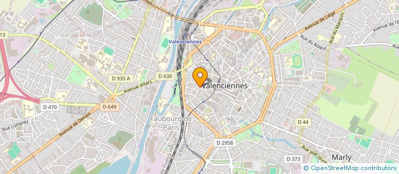 localisation de l'entreprise MADAME ANNE MACCHIA à VALENCIENNES