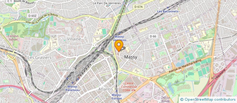 localisation de l'entreprise MADAME ANNE MACLOU à MASSY