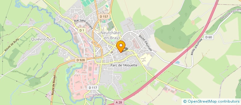 localisation de l'entreprise MADAME ANNE MAGOAROU à NEUFCHATEL-EN-BRAY