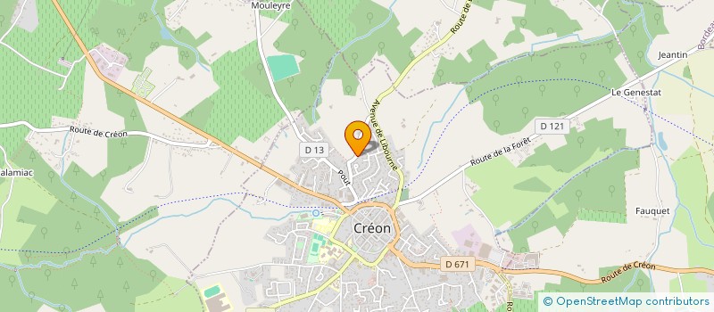 localisation de l'entreprise MADAME ANNE MALEYRAN  SAINT-GERMAIN-DU-PUCH