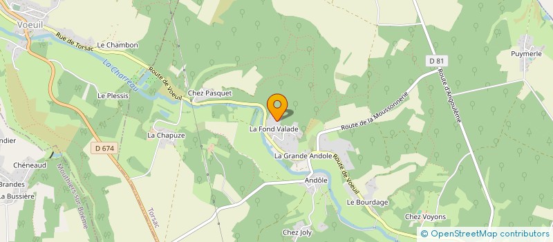 localisation de l'entreprise MADAME ANNE MALHOUROUX  DIGNAC