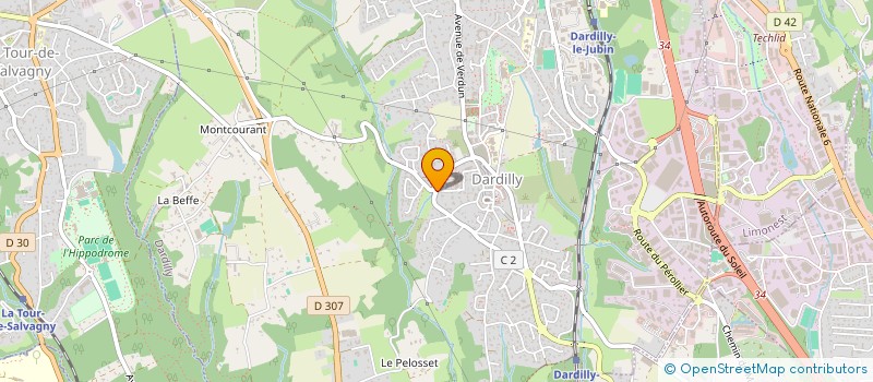 localisation de l'entreprise MADAME ANNE MALLEN  DARDILLY