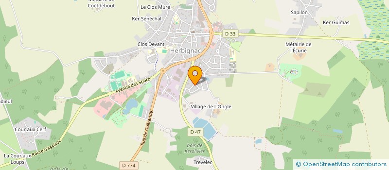 localisation de l'entreprise MADAME ANNE MALLET à HERBIGNAC