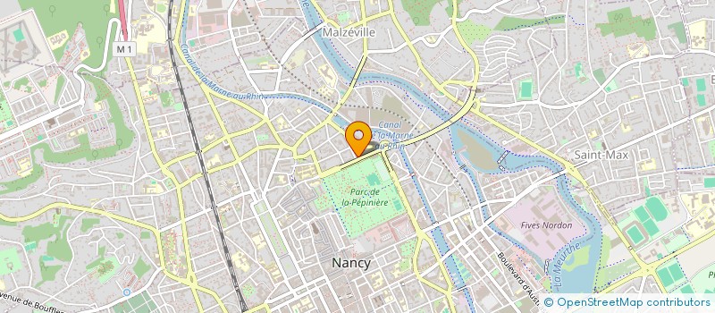 localisation de l'entreprise MADAME ANNE MANCINI à NANCY