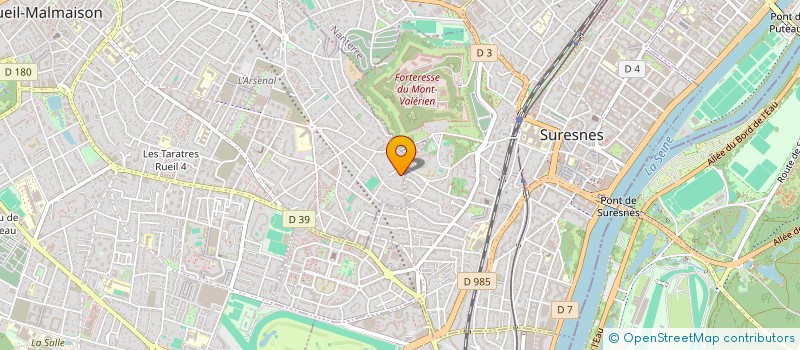 localisation de l'entreprise MADAME ANNE MANDON à RUEIL-MALMAISON