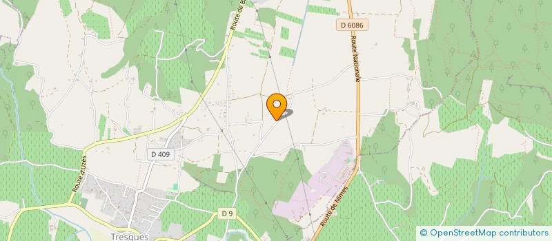 localisation de l'entreprise MADAME ANNE MANNONI  TRESQUES