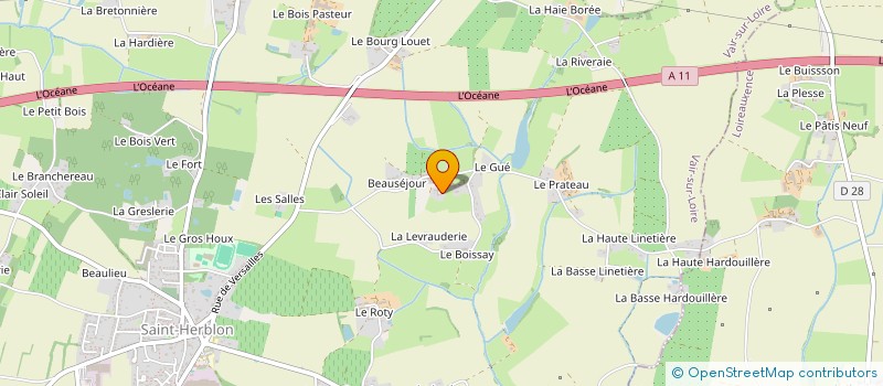localisation de l'entreprise MADAME ANNE MAQUIN à VAIR-SUR-LOIRE