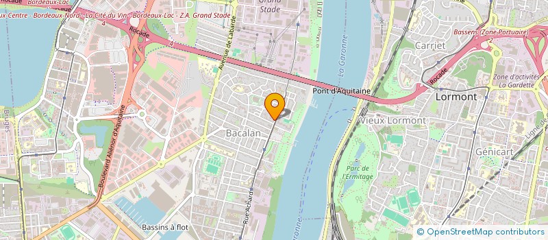 localisation de l'entreprise MADAME ANNE-MAR LANDURET à BORDEAUX