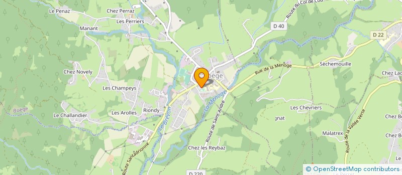 localisation de l'entreprise MADAME ANNE MARCEAUX  BOEGE