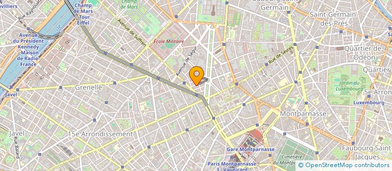 localisation de l'entreprise MADAME ANNE MARCHAND  PARIS