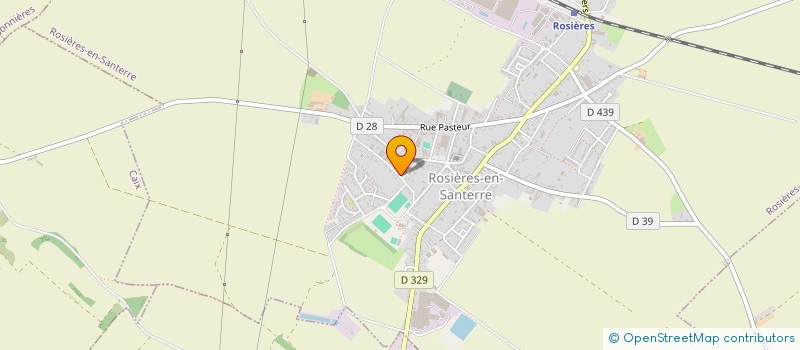 localisation de l'entreprise MADAME ANNE MARECHAL  ROSIERES-EN-SANTERRE