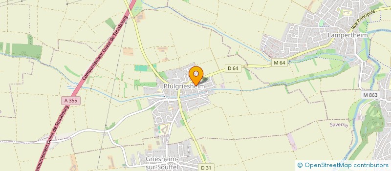 localisation de l'entreprise MADAME ANNE MARGRAFF  DINGSHEIM