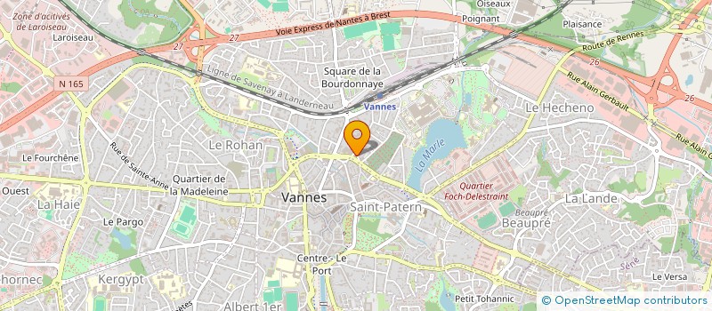 localisation de l'entreprise MADAME ANNE MARIA à VANNES