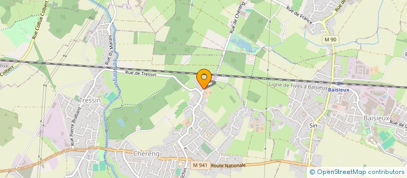 localisation de l'entreprise MADAME ANNE-MARIE ALFORCHIN  CHERENG