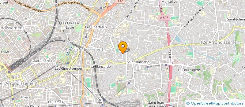 localisation de l'entreprise MADAME ANNE MARIE ALINE RASKIN à MARSEILLE