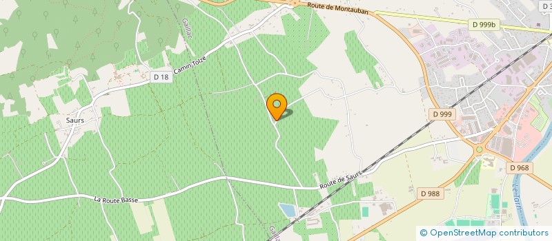 localisation de l'entreprise MADAME ANNE-MARIE BALITRAND à GAILLAC