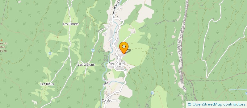 localisation de l'entreprise MADAME ANNE MARIE BARNET  RENCUREL