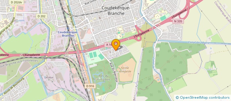 localisation de l'entreprise MADAME ANNE-MARIE BAROIS à COUDEKERQUE-BRANCHE