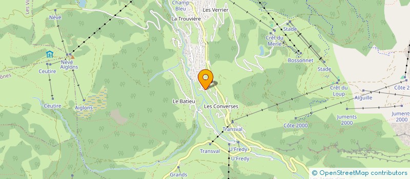 localisation de l'entreprise MADAME ANNE-MARIE BASTARD-ROSSET à LA CLUSAZ