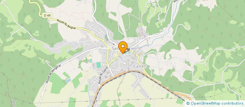 localisation de l'entreprise MADAME ANNE-MARIE BASTIN à SAINT-CYPRIEN