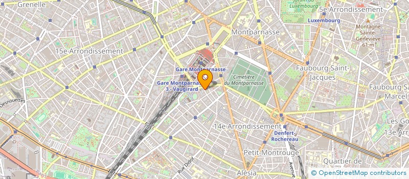 localisation de l'entreprise MADAME ANNE-MARIE BECK  PARIS